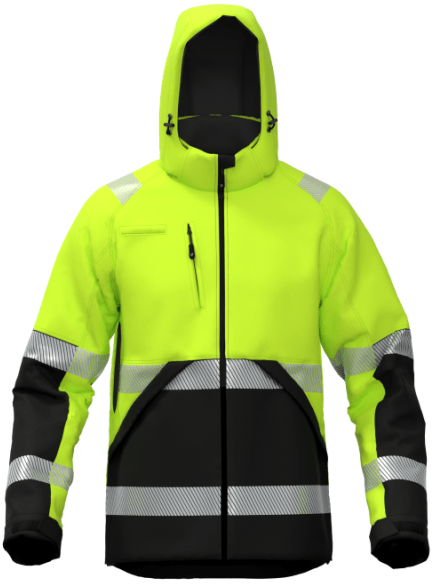 Load image into Gallery viewer, Jacket BOSAFETY VALENCIA WINTER HI-VIS CLASS 2 - TEXX
