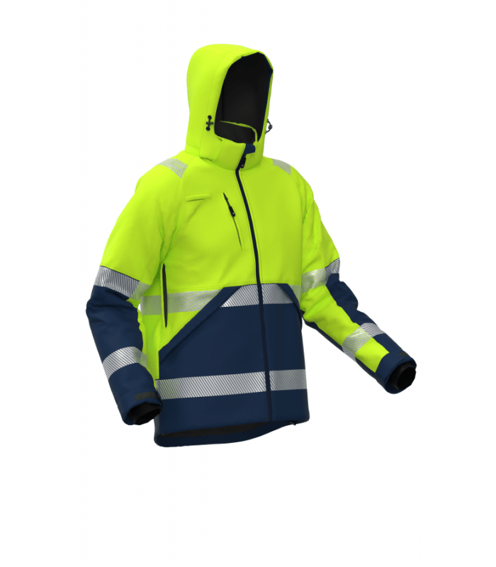 Load image into Gallery viewer, Jacket BOSAFETY VALENCIA WINTER HI-VIS CLASS 2 - TEXX
