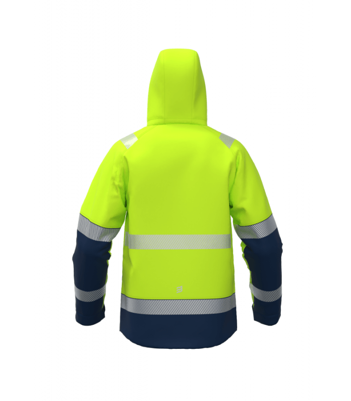 Load image into Gallery viewer, Jacket BOSAFETY VALENCIA WINTER HI-VIS CLASS 2 - TEXX
