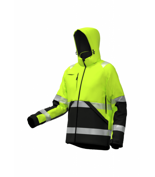 Jacket BOSAFETY VALENCIA WINTER HI-VIS CLASS 2 - TEXX