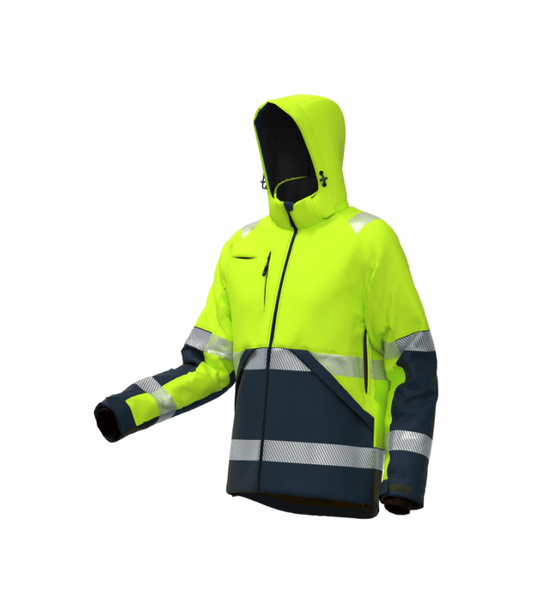 Jacket BOSAFETY VALENCIA WINTER HI-VIS CLASS 2 - TEXX