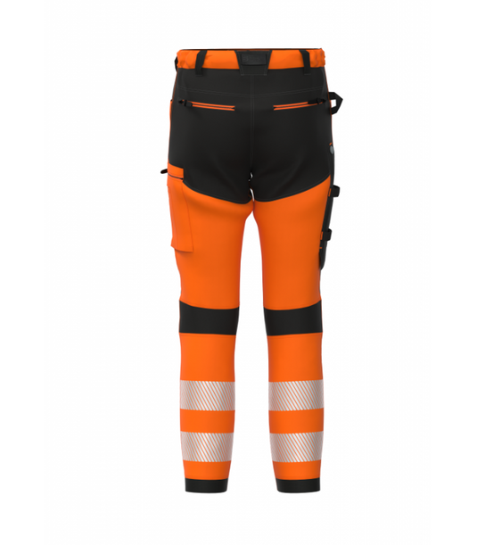 Bikses BOSAFETY TENSION 4-WAY STRETCH HI-VIS CLASS 1