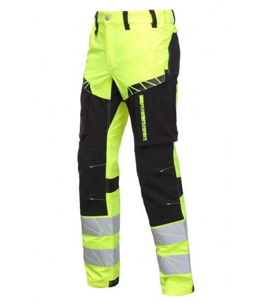 Trousers BOSAFETY URBAN 4-WAY STRETCH HI-VIS CLASS 1