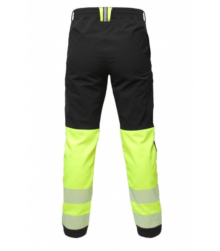 Ielādējiet attēlu galerijas skatītājā, Bikses BOSAFETY STRETCHCOMFORT 4-WAY STRETCH HI-VIS CLASS 1
