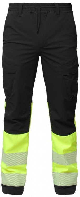 Ielādējiet attēlu galerijas skatītājā, Bikses BOSAFETY STRETCHCOMFORT 4-WAY STRETCH HI-VIS CLASS 1
