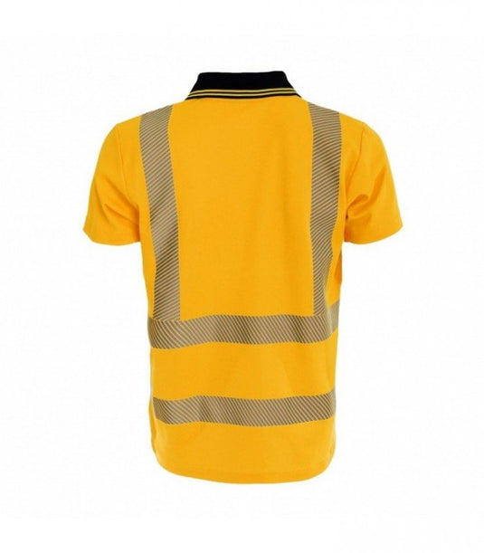 Polo shirt BOSAFETY S171 HI-VIS CLASS 2 - TEXX