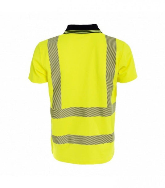 Polo shirt BOSAFETY S171 HI-VIS CLASS 2 - TEXX