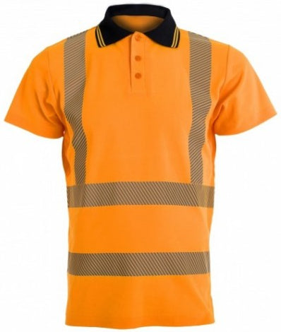 Polo shirt BOSAFETY S171 HI-VIS CLASS 2