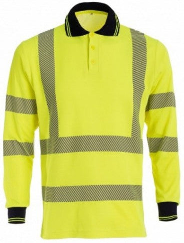 Polo shirt BOSAFETY S271 HI-VIS CLASS 2
