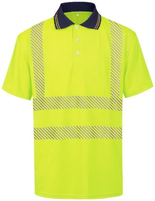 Polo shirt BOSAFETY S171 HI-VIS CLASS 2