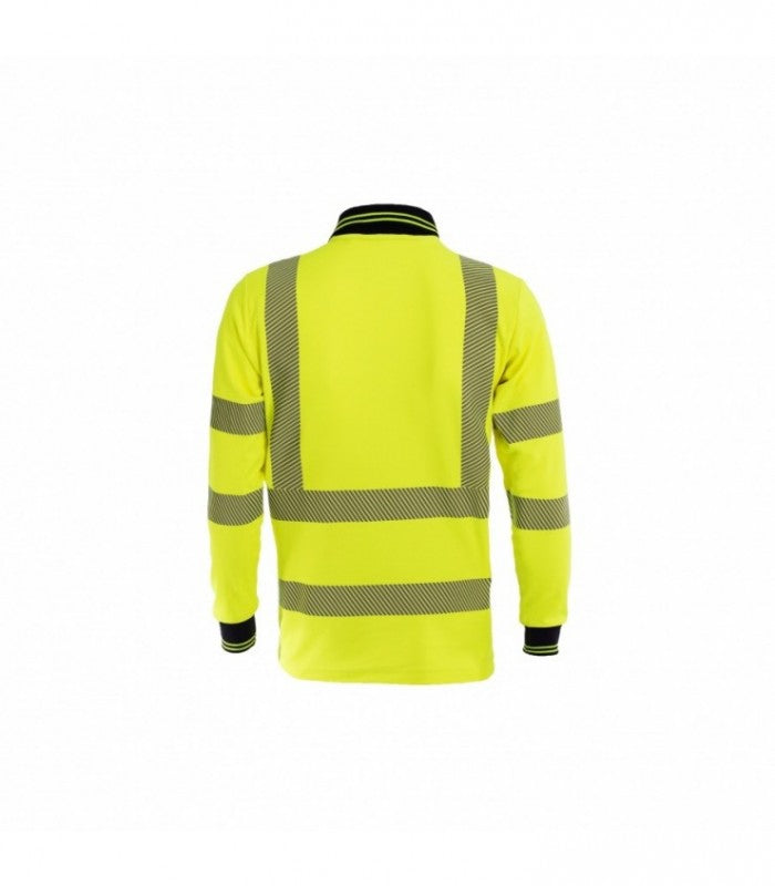 Load image into Gallery viewer, Polo shirt BOSAFETY S271 HI-VIS CLASS 2
