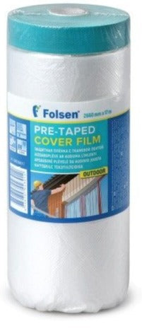Pre-taped masking film OUTDOOR FOLSEN