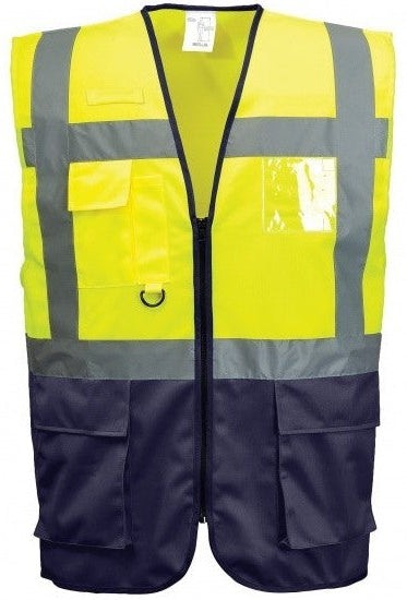 Veste BOSAFETY SIGNAL ZIPPER POCKET HI-VIS CLASS 1