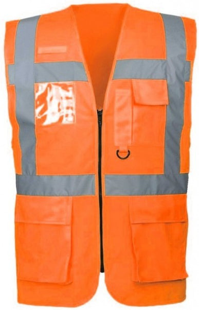 Veste BOSAFETY SIGNAL ZIPPER HI-VIS CLASS 2