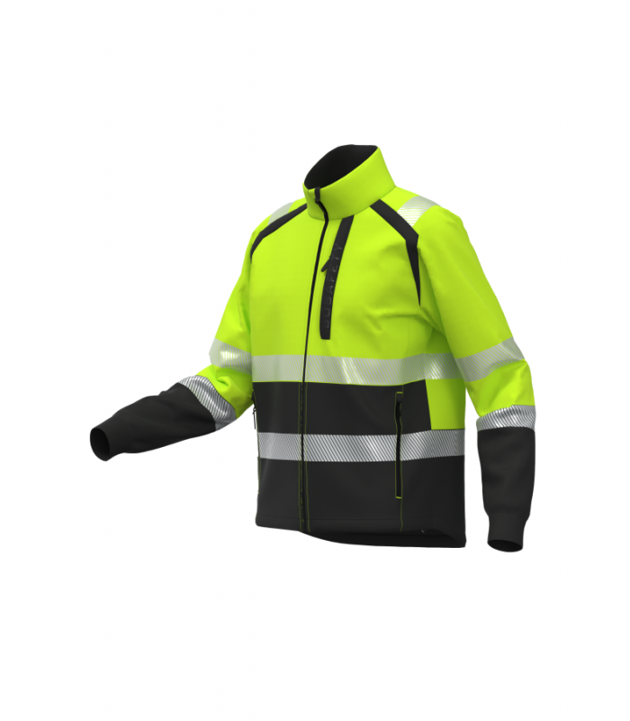 Ielādējiet attēlu galerijas skatītājā, Jaka BOSAFETY ORLANDO2 HI-VIS CLASS 2
