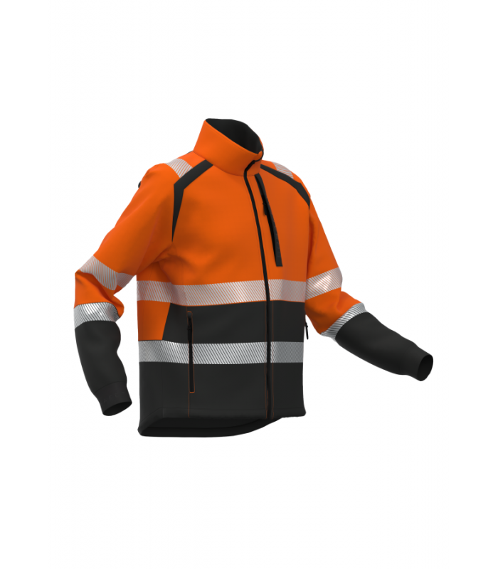 Ielādējiet attēlu galerijas skatītājā, Jaka BOSAFETY ORLANDO2 HI-VIS CLASS 2
