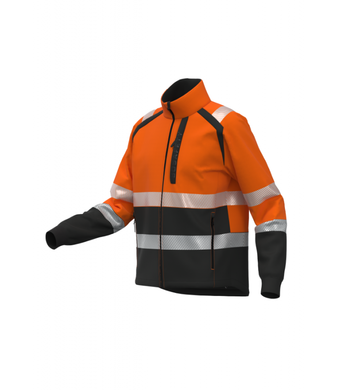 Ielādējiet attēlu galerijas skatītājā, Jaka BOSAFETY ORLANDO2 HI-VIS CLASS 2
