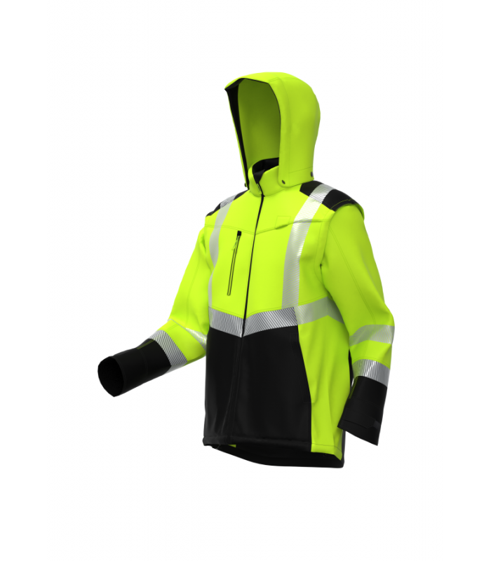 Ielādējiet attēlu galerijas skatītājā, Jaka BOSAFETY TRANSFORMER HI-VIS CLASS 2
