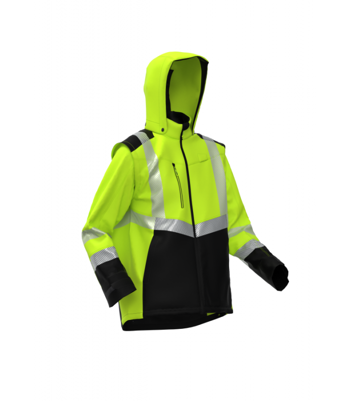 Ielādējiet attēlu galerijas skatītājā, Jaka BOSAFETY TRANSFORMER HI-VIS CLASS 2
