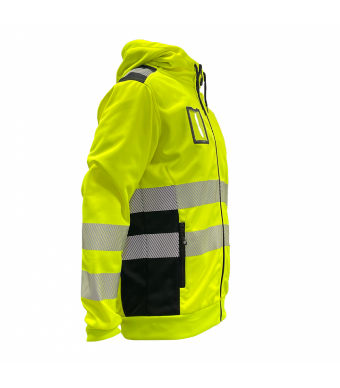 Ielādējiet attēlu galerijas skatītājā, Džemperis Ar Kapuci BOSAFETY DELAVER HI-VIS CLASS 3
