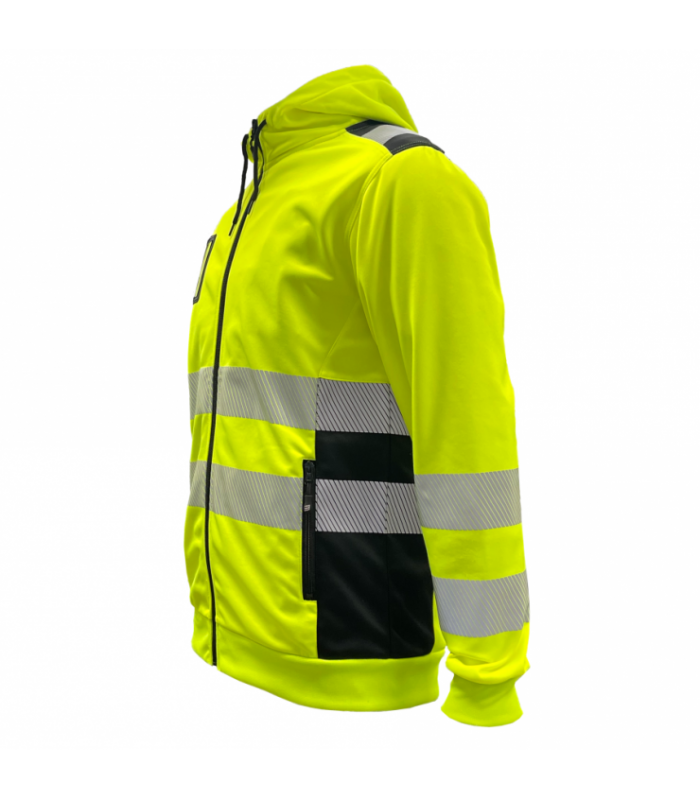 Ielādējiet attēlu galerijas skatītājā, Džemperis Ar Kapuci BOSAFETY DELAVER HI-VIS CLASS 3
