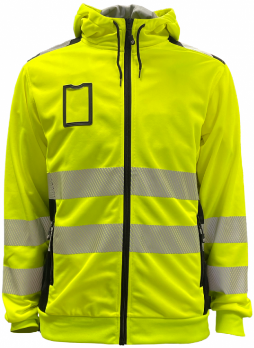 Ielādējiet attēlu galerijas skatītājā, Džemperis Ar Kapuci BOSAFETY DELAVER HI-VIS CLASS 3
