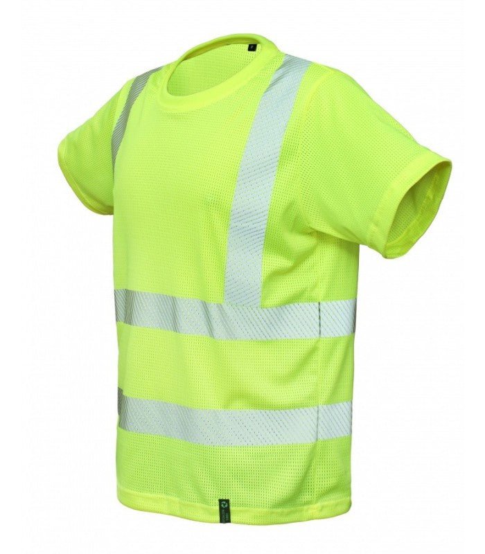 Load image into Gallery viewer, T-shirt BOSAFETY AEROMESH HI-VIS CLASS 2 - TEXX
