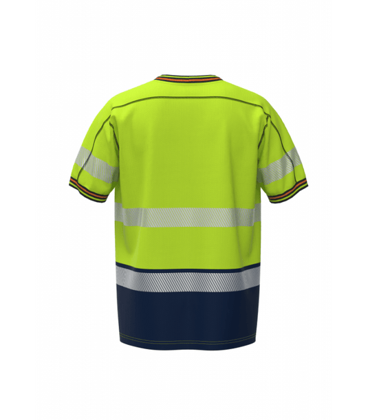 T-shirt BOSAFETY VIVID HI-VIS CLASS 1 - TEXX
