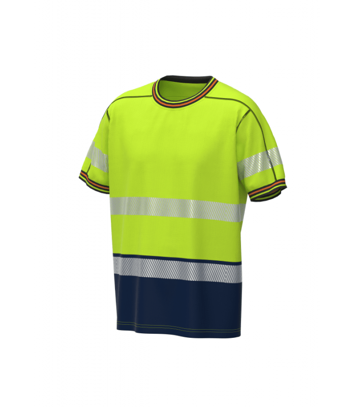 Load image into Gallery viewer, T-shirt BOSAFETY VIVID HI-VIS CLASS 1 - TEXX
