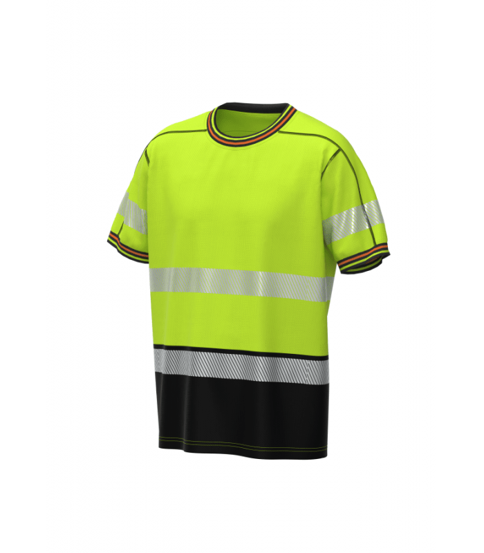 Load image into Gallery viewer, T-shirt BOSAFETY VIVID HI-VIS CLASS 1 - TEXX
