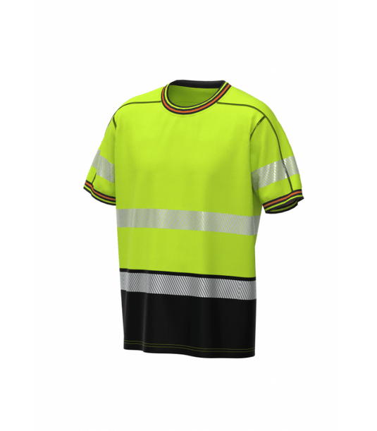 T-shirt BOSAFETY VIVID HI-VIS CLASS 1 - TEXX