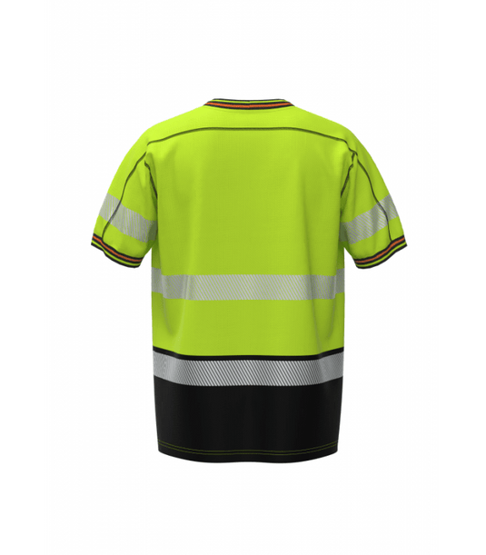 T-shirt BOSAFETY VIVID HI-VIS CLASS 1 - TEXX