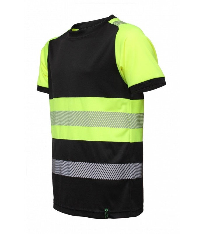 Load image into Gallery viewer, T-shirt BOSAFETY SANTIAGO HI-VIS CLASS 1
