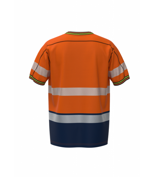 T-shirt BOSAFETY VIVID HI-VIS CLASS 1