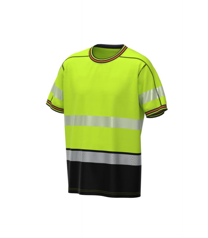 Load image into Gallery viewer, T-shirt BOSAFETY VIVID HI-VIS CLASS 1
