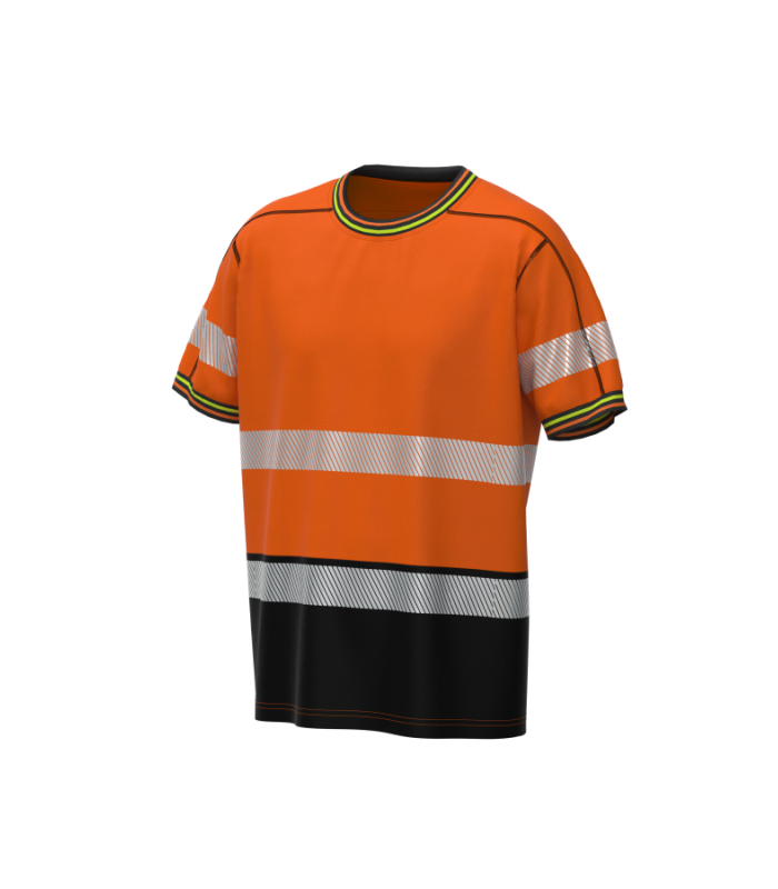 Load image into Gallery viewer, T-shirt BOSAFETY VIVID HI-VIS CLASS 1

