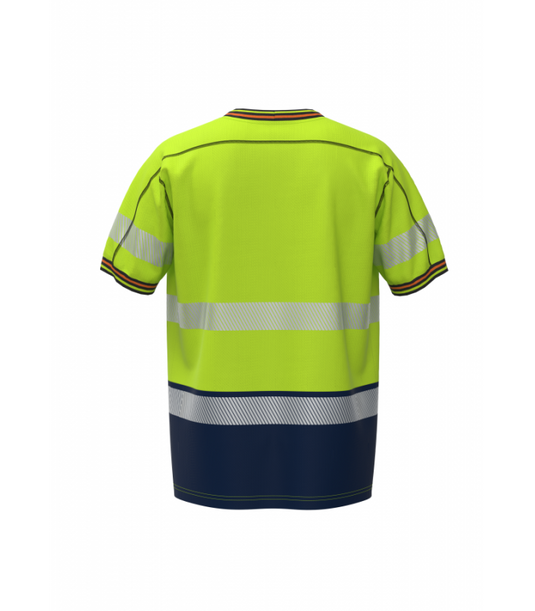 T-shirt BOSAFETY VIVID HI-VIS CLASS 1