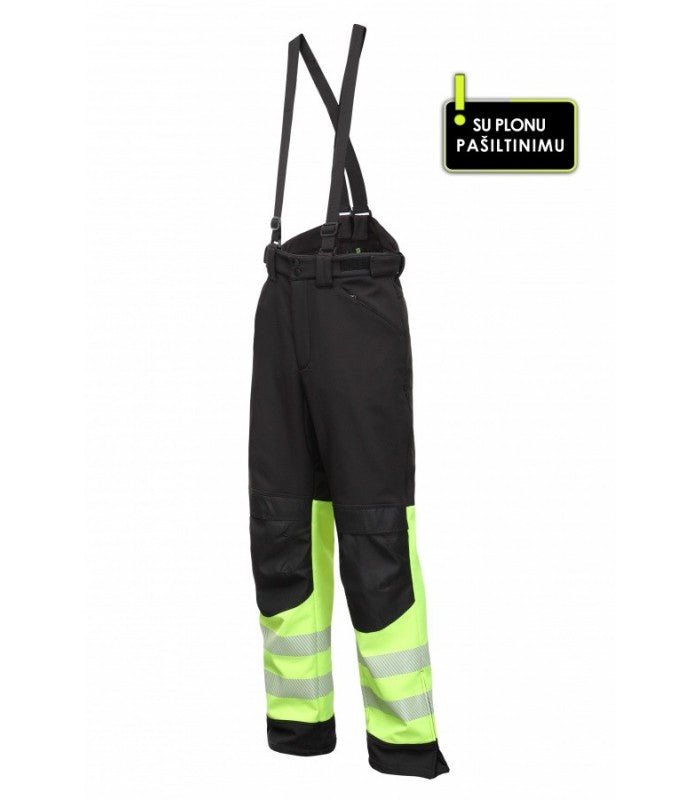 Load image into Gallery viewer, Trousers BOSAFETY ATLANTA WINTER LIGHT HI-VIS CLASS 1 - TEXX
