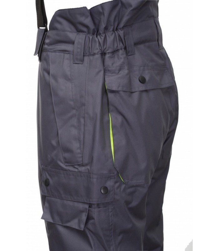 Load image into Gallery viewer, Trousers BOSAFETY GALAXY WINTER HI-VIS CLASS 1 - TEXX
