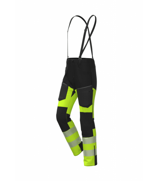 Trousers BOSAFETY LANDO WINTER HI-VIS CLASS 1 - TEXX