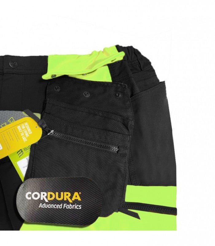 Load image into Gallery viewer, Trousers BOSAFETY MASHUP PLUS HI-VIS CLASS 1 - TEXX
