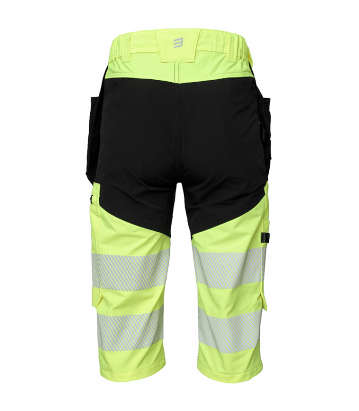 Ielādējiet attēlu galerijas skatītājā, Trousers BOSAFETY MASHUP PLUS PIRATE HI-VIS CLASS 1 - TEXX
