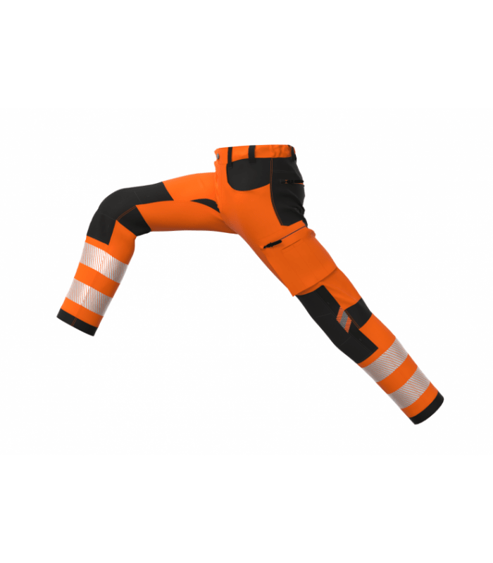 Load image into Gallery viewer, Trousers BOSAFETY TENSION 4-WAY STRETCH HI-VIS CLASS 1 - TEXX
