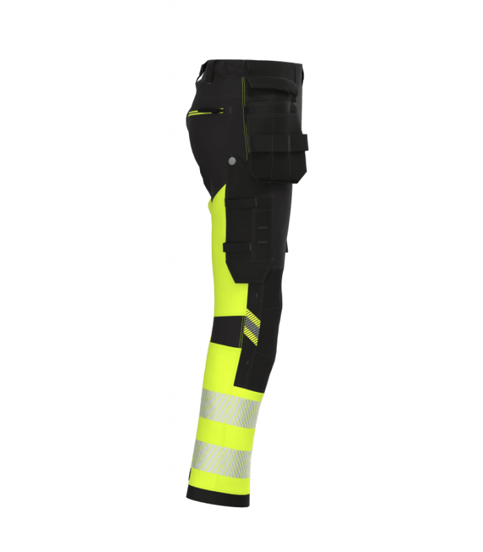 Load image into Gallery viewer, Trousers BOSAFETY TENSION PRO 4-WAY STRETCH HI-VIS CLASS 1 - TEXX
