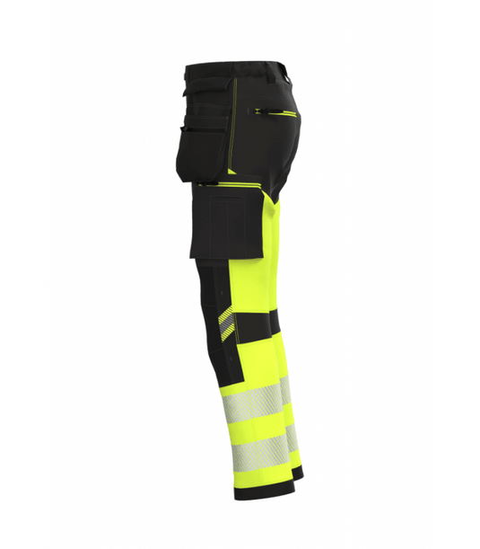 Trousers BOSAFETY TENSION PRO 4-WAY STRETCH HI-VIS CLASS 1 - TEXX