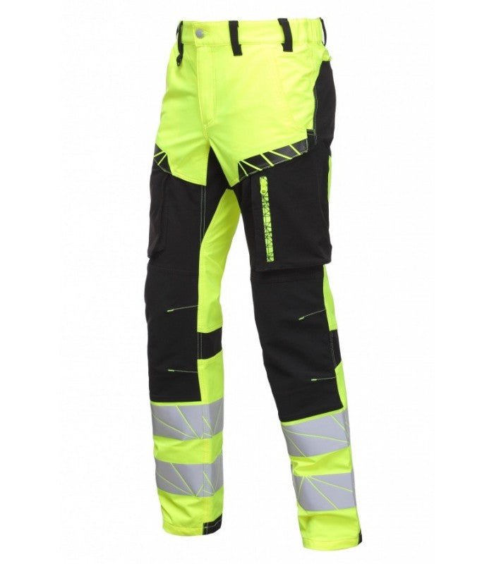 Load image into Gallery viewer, Trousers BOSAFETY URBAN 4-WAY STRETCH HI-VIS CLASS 1 - TEXX
