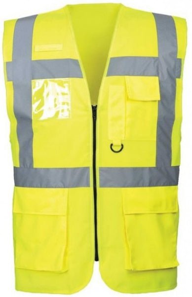 Load image into Gallery viewer, Vest BOSAFETY SIGNAL ZIPPER HI-VIS CLASS 2 - TEXX
