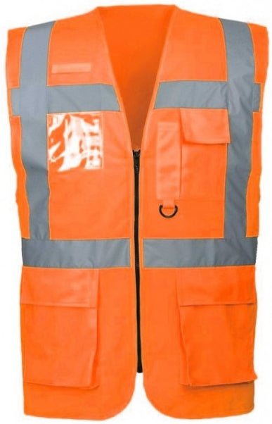 Load image into Gallery viewer, Vest BOSAFETY SIGNAL ZIPPER HI-VIS CLASS 2 - TEXX
