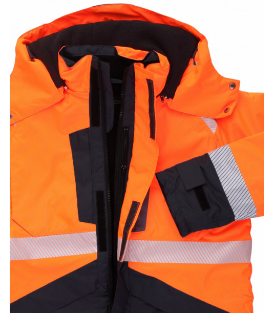 Jacket BOSAFETY GALAXY WINTER HI-VIS CLASS 3