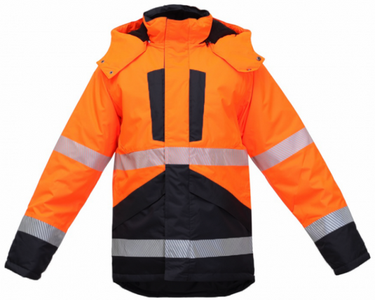 Jacket BOSAFETY GALAXY WINTER HI-VIS CLASS 3